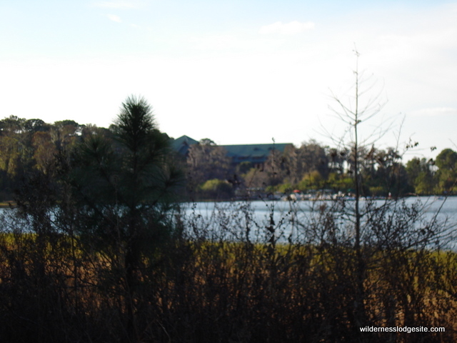 View of Lodge and Marina from Nature Trail
